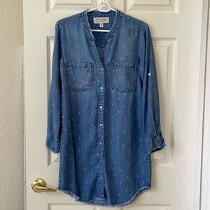 Anthropologie Denim Dress Size XS